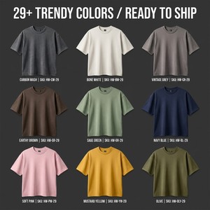 Camiseta Premium de 230 g/m² para Hombre, 100% Algodón, Talla Grande, Corte Holgado, Bordes Deshilachados, Estilo Urbano, Etiqueta Tejida Personalizada - Product Image 4