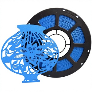 Filamento PLA para Impresora 3D, Resistente a Impactos, para Creación de Prototipos y Obras de Arte, Color Azul y Blanco Porcelana - Product Image 5