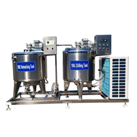 Pasteurisateur de lait à gaz Natural Safety pasteurisateur et machine de refroidissement de lait à gaz machines de pasteurisation et d'emballage de lait
