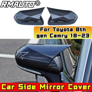 Coque de protection de rétroviseur latéral pour Toyota Camry 8ème génération 2018-2023, garniture de rétroviseur, accessoires de voiture - Product Image 3