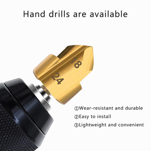 TOOLJOY Professional PPR <strong>Reamer</strong> Drill Bit Set 15-31mm Hex Shank Plastic Pipe Chamfering <strong>Tool</strong> for Plumbers - Product Image 3