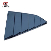 Volets de fenêtre arrière pour Chevrolet Camaro 2015-2019 Volets de fenêtre de voiture