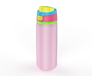 STEEL 2024 Owalo Thermos en acier inoxydable à double paroi sans BPA, isolé sous vide, tasse pour boisson froide <span class=keywords><strong>avec</strong></span> poignée, <span class=keywords><strong>bec</strong></span> <span class=keywords><strong>verseur</strong></span>, couvercle sirotant - Product Image 5