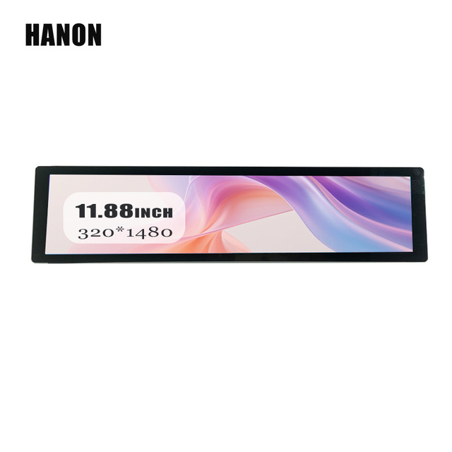 Factory Direct Supply 11.88 Inch IPS LCD Panel 320*1480 MIPI Interface Thin HD LCD Strip Display