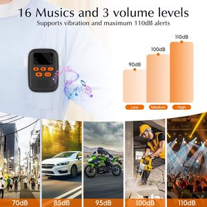 Sistema de Alerta Inalámbrico ANGUS para Cuidadores, Botón de Llamada para Personas Mayores, Alcance de 328 pies, <span class=keywords><strong>Alarma</strong></span> de 110dB, <span class=keywords><strong>Sin</strong></span> <span class=keywords><strong>Cuota</strong></span> <span class=keywords><strong>Mensual</strong></span>, Monitoreo para Adultos Mayores - Product Image 6