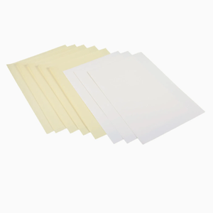 Papel Offset Sin Madera de Buena Calidad, 80 g/m², Papel Glassine Amarillo, Papel Autoadhesivo de Vinilo para Etiquetas de Embalaje - Product Image 2