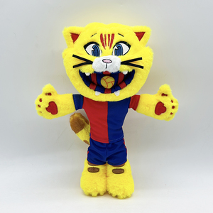 Peluche Personalizado del Mascota del FC Barcelona, Tigre, Peluche Perfecto para Fanáticos del Fútbol, Peluche de Gato - Product Image 2