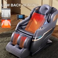 Machine de massage LEERCON, fauteuil de massage électrique Shiatsu de haute qualité, massage complet du corps, luxe 4D, gravité zéro, pièces détachées gratuites CN;FUJ