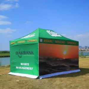 Wholesale Cheap 3x6 3x4.5 3x3 Outdoor custom printed advertising Party gazebo canopy Tent Pop Up Tent With Window and sidewall
