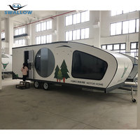Commodités prêtes pour l'aventure Caravanes tout-terrain et camping-cars modèles de parc Un mélange de confort et de mobilité