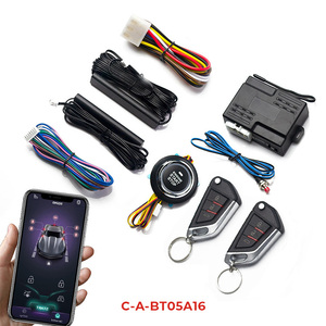 Système de démarrage et d'arrêt universel pour voiture avec bouton-poussoir, entrée sans clé, démarrage à distance via application mobile, alarme de voiture - Product Image 4