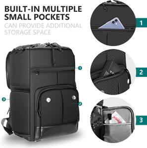 Sac à dos pour appareil photo <span class=keywords><strong>Neewer</strong></span>, sac à dos de photographie imperméable et durable avec housse de pluie pour appareil photo reflex numérique, objectif et accessoires - Product Image 5