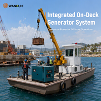 Bateau de manutention et de remorquage Wanrun Dredger avec moteur WEICHAI 122KW 3T hydraulique pour service de mooring et de remorquage personnalisé