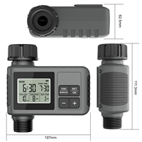 Temporizador de agua programable para exteriores para grifo de jardín IPX5 Temporizador de manguera impermeable con modo manual