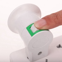 E27 douille de base de lampe prise ue vis murale veilleuse LED porte-ampoule prise adaptateur convertisseur 110-240V avec interrupteur de commande marche-arrêt