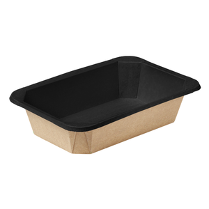 Conteneurs alimentaires en papier kraft blanc OSQ OCTOBOX 1000 en gros, résistants à la graisse, pour plats à emporter, avec logo personnalisé, polyvalents - Product Image 4
