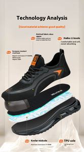 ユニセックススポーツスタイルスチールつま先安全靴工場直販防食穿刺オールシーズン<span class=keywords><strong>Chen</strong></span> Maブランドアウトドアワーク - Product Image 5