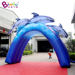 Advertising Inflatable <strong>Dolphin</strong> Arch Custom Ocean Whale Inflatable <strong>Flying</strong> <strong>Dolphin</strong> Giant Inflatable <strong>Dolphin</strong> for Decoration - Product Image 3