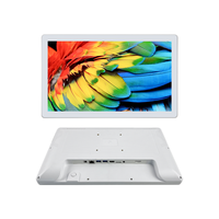 Panel industrial de 10,1 pulgadas, Pc, monitor de pantalla táctil sin espacio de aire, configuración de 2 millones de cámaras para Android PC IP65
