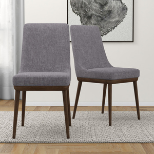 Chaise de salle à manger moderne Kate de style mid-century (lot de 2) pour salon, chambre et cuisine - Product Image 1