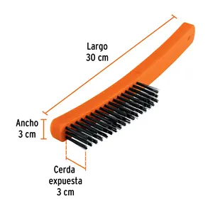 BOX 6 Brosse métallique 51 brosses en acier au carbone, TRUPER - Product Image 2