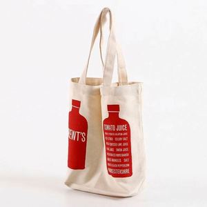 Bolsa de Algodón con Cordón para Botellas de Vino, con Impresión de Logotipo, al por Mayor - Product Image 3
