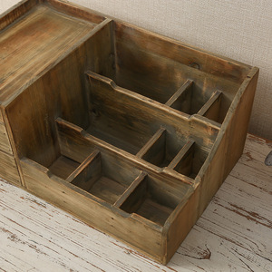 Solid Wood Multi Functional Storage Box With <b>Drawers</b> For Desk Organization And Home Cosmetics Storage - Product Image 4