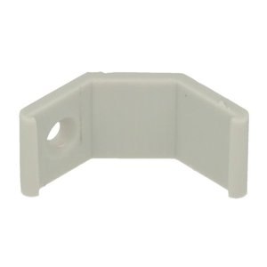 Gancio Guida in Plastica a 45 Gradi per Profilo Angolare in Alluminio Spesso BA3109 per Fissaggio Profili in Plastica - Product Image 1