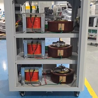 Stabilisateur de tension automatique triphasé Funice 15KVA avec servomoteur, stabilisateurs 380v/400v personnalisés