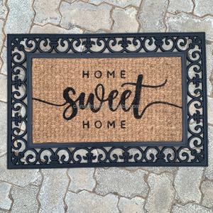 Seanama Outdoor Entrance Welcome Rubber Coir <b>Doormats</b> Door Mats - Product Image 2