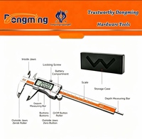 Pied à coulisse numérique en acier inoxydable de 150 mm (6 pouces) avec écran LCD, précision de 0,01 mm, outil de mesure manuel pour atelier de quincaillerie