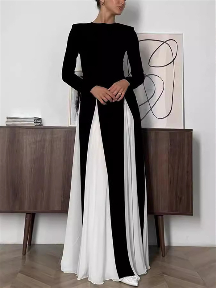 colour block formal dresses Colour block midi dress – FSC Affordable Store LLC
