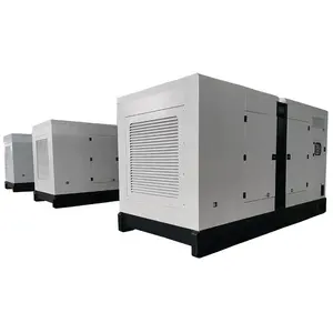 Set generator diesel senyap 240kw & 300kva dipasangkan dengan generator tanpa sikat tembaga murni dan ATS otomatis