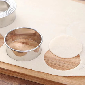 Stainless Steel Dumpling Mold Metal Heavy Duty For Making Dumplings With Crimped <b>Edge</b> Design - Product Image 3