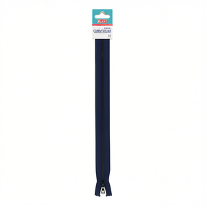 Fermeture éclair invisible Ilan 25 cm bleu marine pour vêtements et travaux manuels - Product Image 3