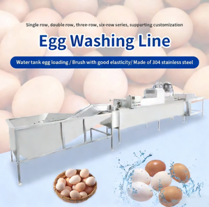 Automatic Stainless Steel Chicken Duck <b>Egg</b> Washing and Grading <b>Machine</b> High Capacity <b>Egg</b> Processing Cleaner Sorter for Farm Use - Product Image 4