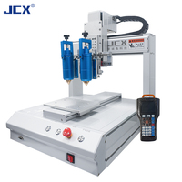Meilleure vente tête de distribution à double tête adhésif thermofusible paillasse bureau automatique CNC distributeur de colle Machine de distribution Robot