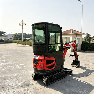 Mini Excavadora Hidráulica de 1.7 Toneladas, Potente Excavadora de Orugas para Movimiento de Tierras - Product Image 3