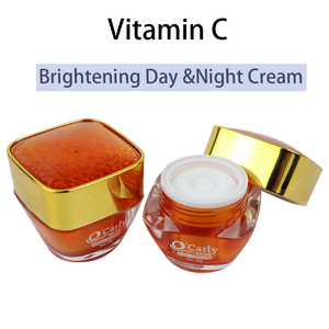 RTS Private Label Crème 2 1 Visage Bio Beauté Éclaircissant Hydratant Blanchissant Anti-âge Vitamine C <span class=keywords><strong>AHA</strong></span> Crème Détachante - Product Image 4