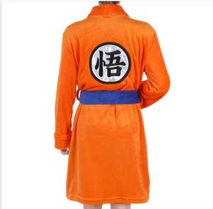 Pijama de Cosplay de Goku para Adultos, Mono de Dormir, Disfraz de Halloween para TV y Cine - Product Image 3