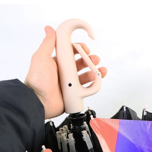 Ultra Compact Gift Idea Design Black UV Umbrella Pocket Folding Umbrella for Women Men Rainy Season - Product Image 3