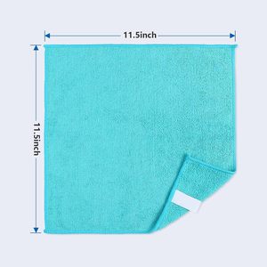 Serviette en microfibre de verre à prix direct usine pour le nettoyage des voitures, conception personnalisée - Product Image 3