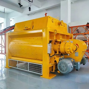 JS Twin Shaft Compulsory Concrete <strong>Mixer</strong> with 44KW Dual Motor High Quality Core Components for Construction Use - Product Image 1