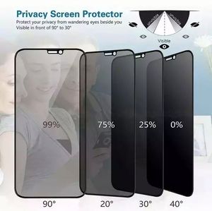 Privacy <b>Screen</b> Protector Tempered Glass Anti spy <b>Screen</b> Protector for Phone 11 12 13 14 15 16 Pro Max - Product Image 3