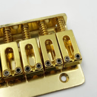 Pont de remplacement en métal pour guitare électrique 6 cordes 65MM, accessoires pour l'entretien des instruments de musique