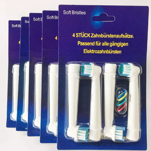 Tête de <span class=keywords><strong>brosse</strong></span> à dents électrique Baolijie EB50-X, haute efficacité, <span class=keywords><strong>recyclable</strong></span>, remplacement oral - Product Image 1