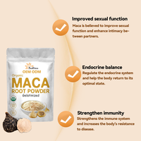 Meilleure vente Maca suppléments nutritionnels pour l'élargissement des fesses du sein marque privée usine poudre Dosage Top produits de santé