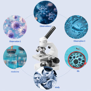 Microscope biologique monoculaire d'étudiant d'école des prix d'usine 2000x LED avec la caméra de Wifi - Product Image 6