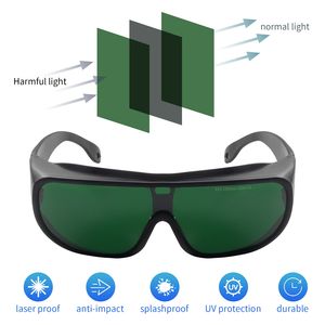 نظارات السلامة بالليزر Co2 NdYAG واقية 532 نانومتر 808 نانومتر 1064 نانومتر نظارات ليزر لحام IPL النقش زجاج حماية العين - Product Image 3