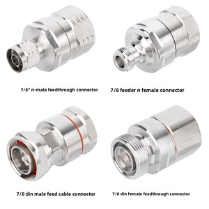 コネクタ工場特売 Nコネクタ Nオスストレートコネクタ 1/2インチフレキシブルケーブル用 - Product Image 2